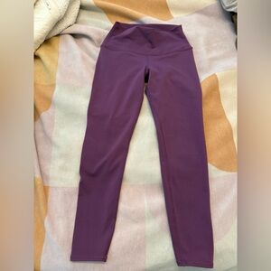 ALO Yoga Plum High-Rise Leggings